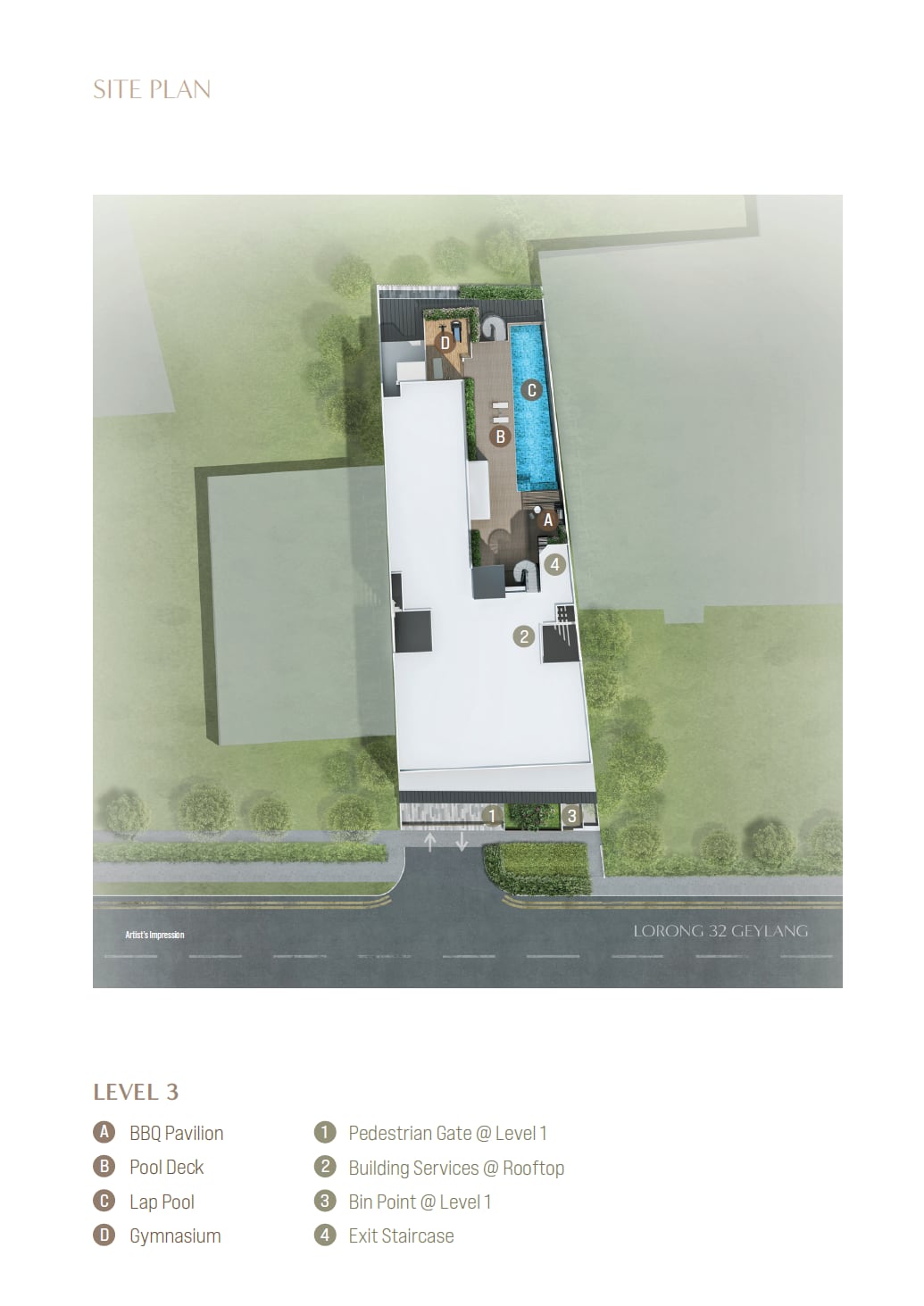 Site plan, tap to enlarge