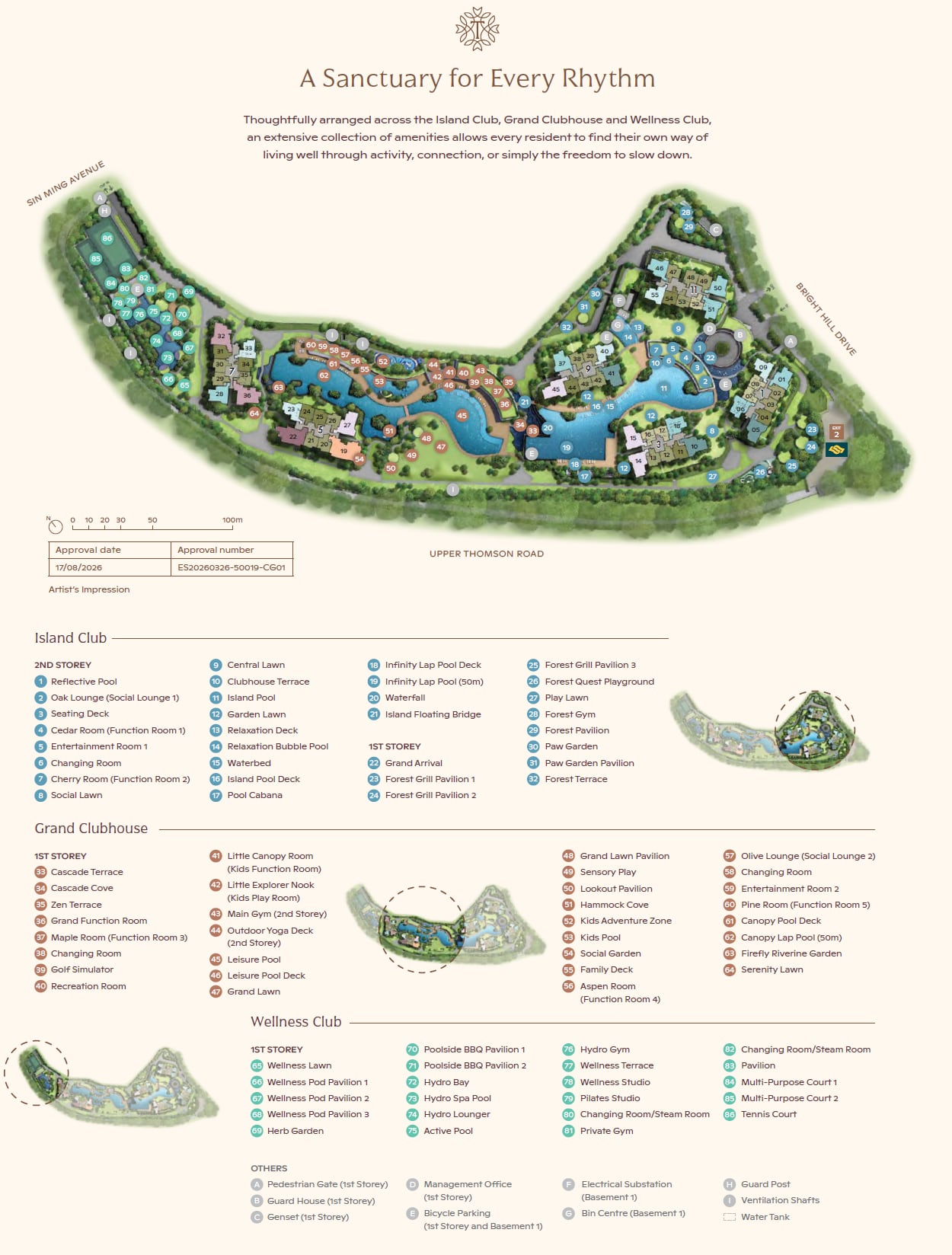 Site plan, tap to enlarge