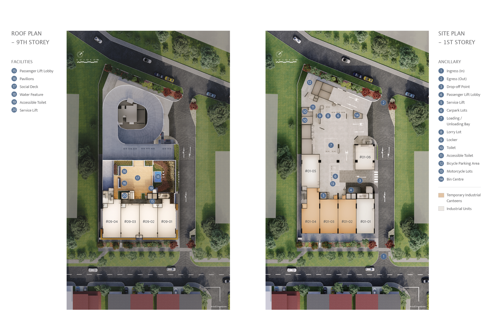 Site plan, tap to enlarge