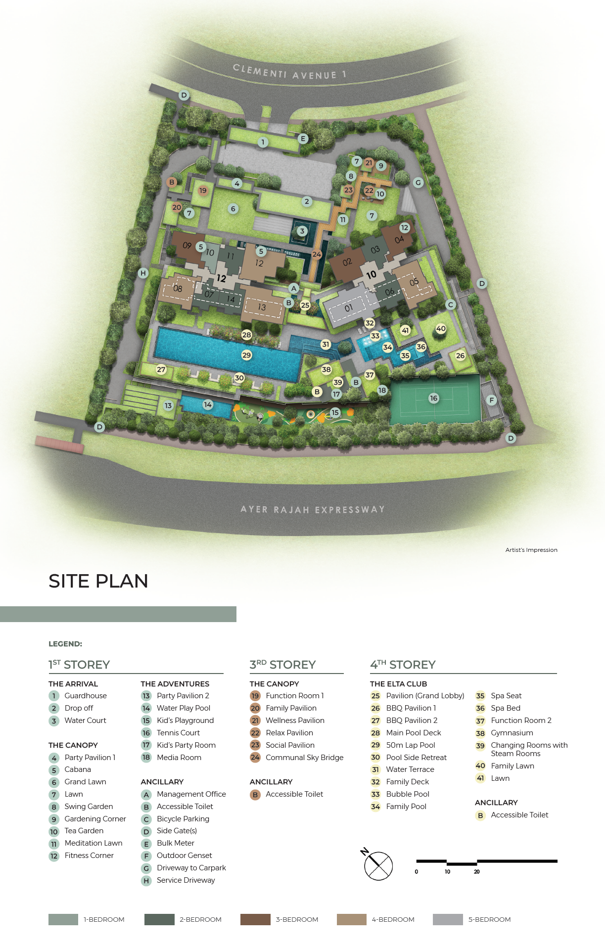 Site plan, tap to enlarge
