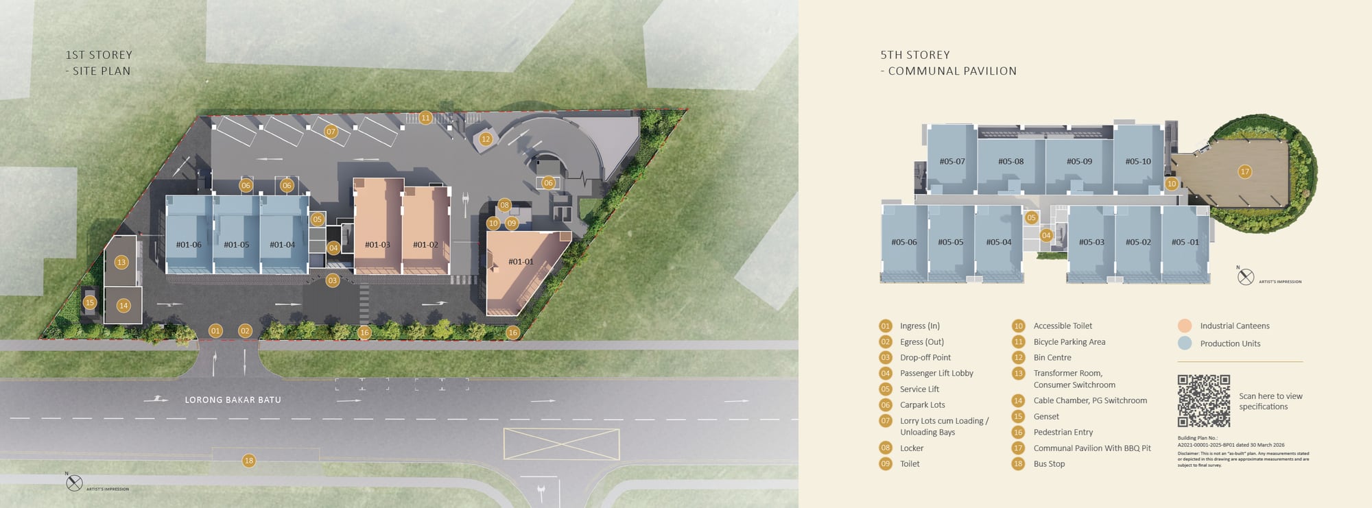 Site plan, tap to enlarge
